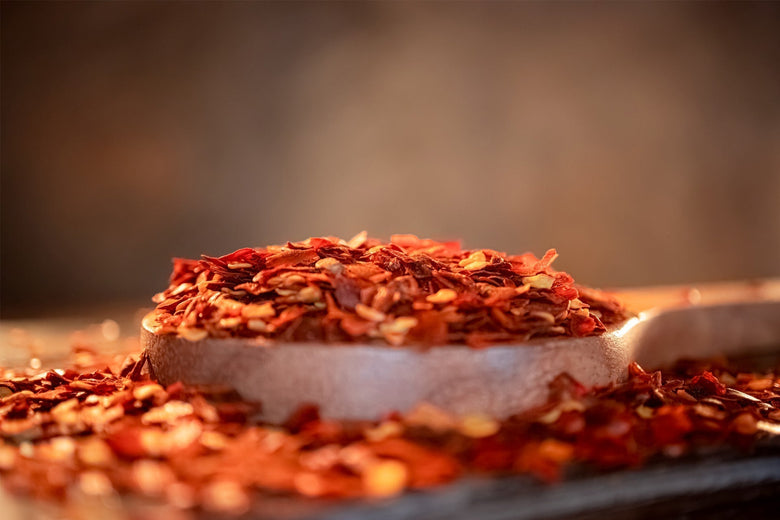 bulk dried red chili pepper flakes