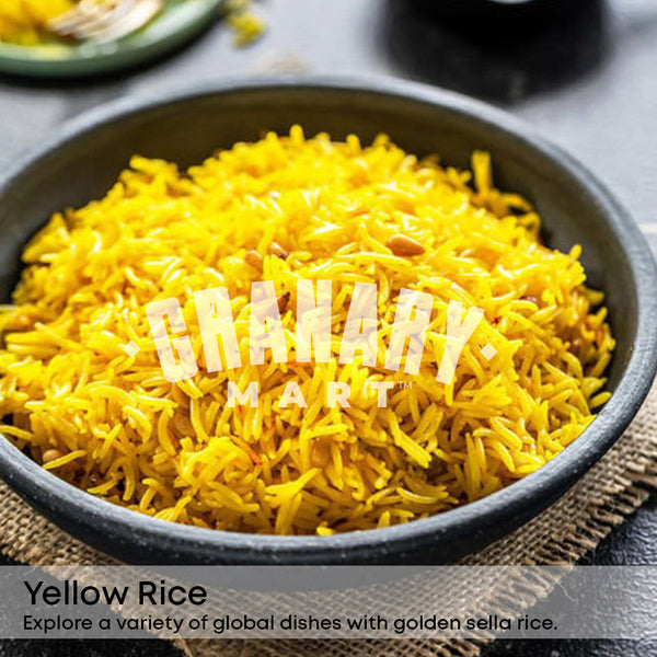 EXTRA LONG GOLDEN BASMATI PARBOILED RICE-Basmati Rice-Granary Mart