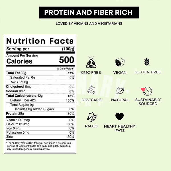 NATURAL WHOLE BLACK CHIA SEEDS-Natural Seeds-Granary Mart