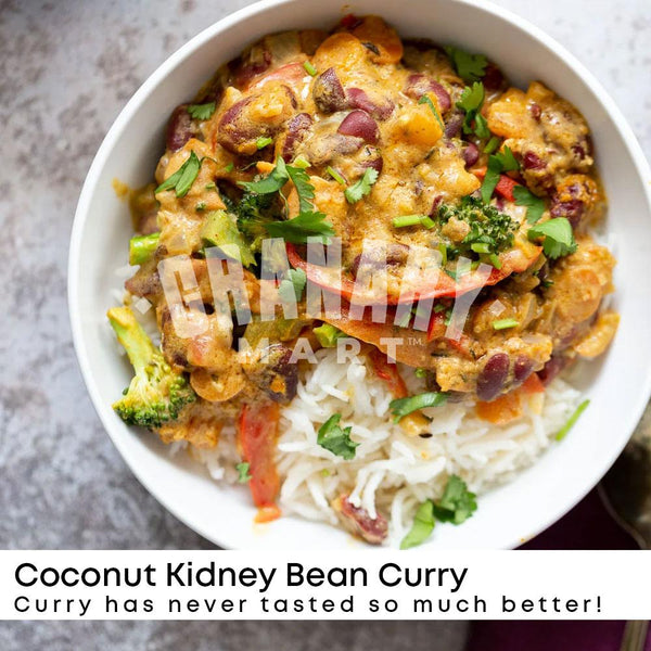 INDIAN DARK RED KIDNEY BEANS - PROTEIN RICH AND PERFECT TEXTURE-Gluten Free Beans-Granary Mart