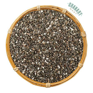 NATURAL WHOLE BLACK CHIA SEEDS-Natural Seeds-Granary Mart