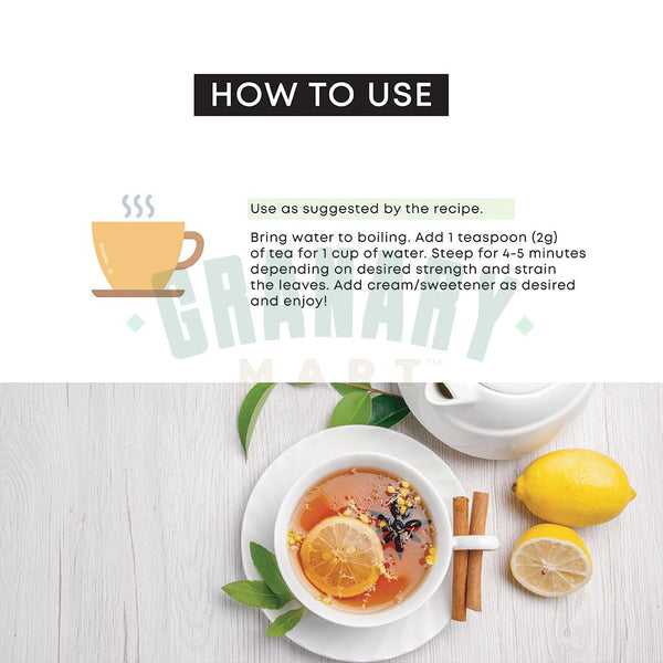 ORGANIC CTC ORANGE PEKOE BLACK LEAF TEA-Full Leaf Teas-Granary Mart